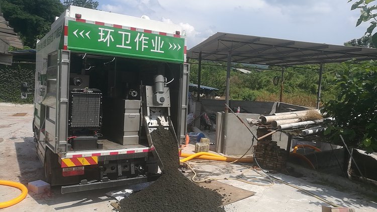 新华镇污泥干湿分离技术
